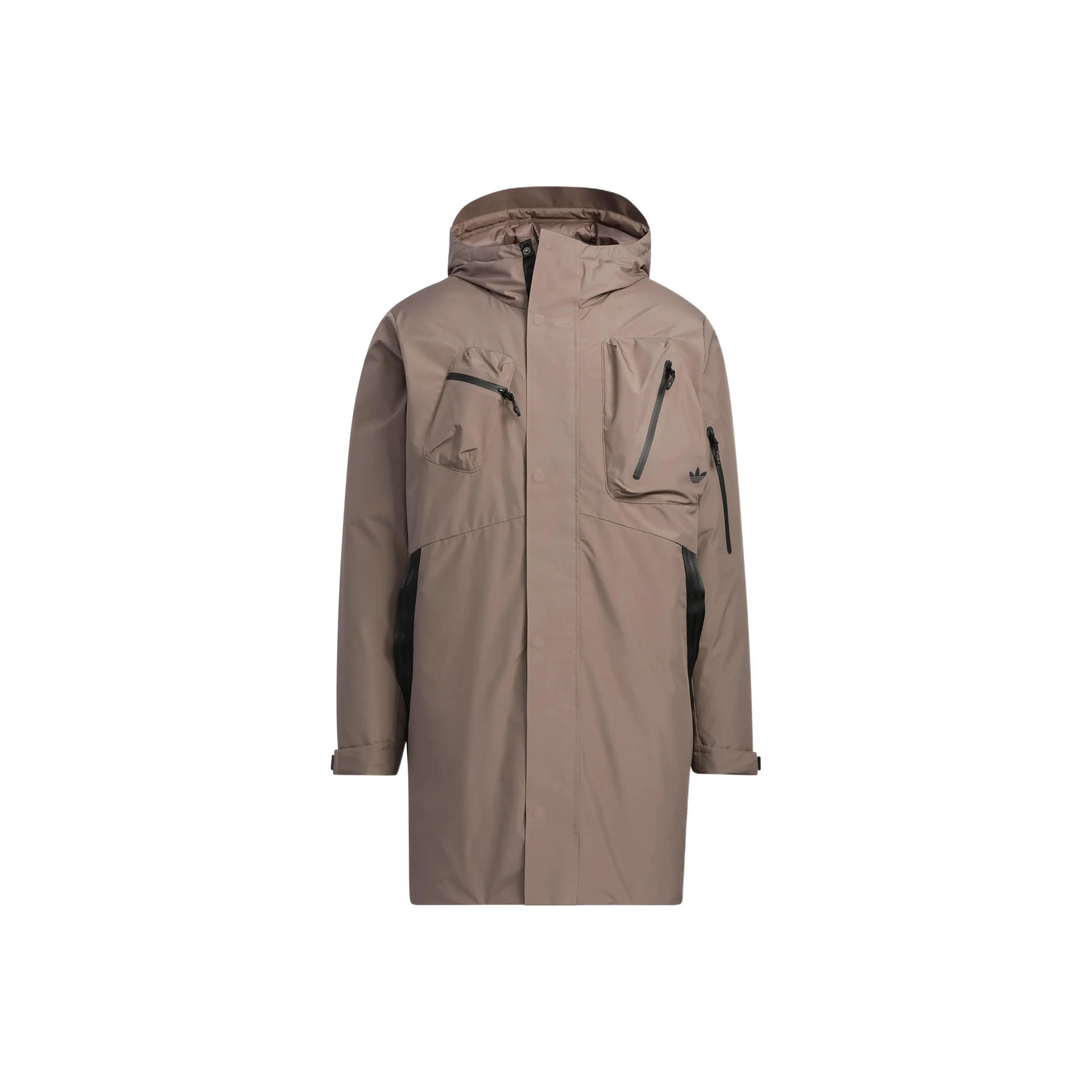 Adidas Originals UTILITY DOWN Куртка Японская версия Мужская Коричневая