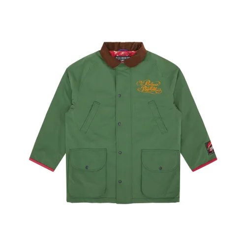 BILLIONAIRE BOYS CLUB SS25 Early Spring Series Зеленая унисекс куртка