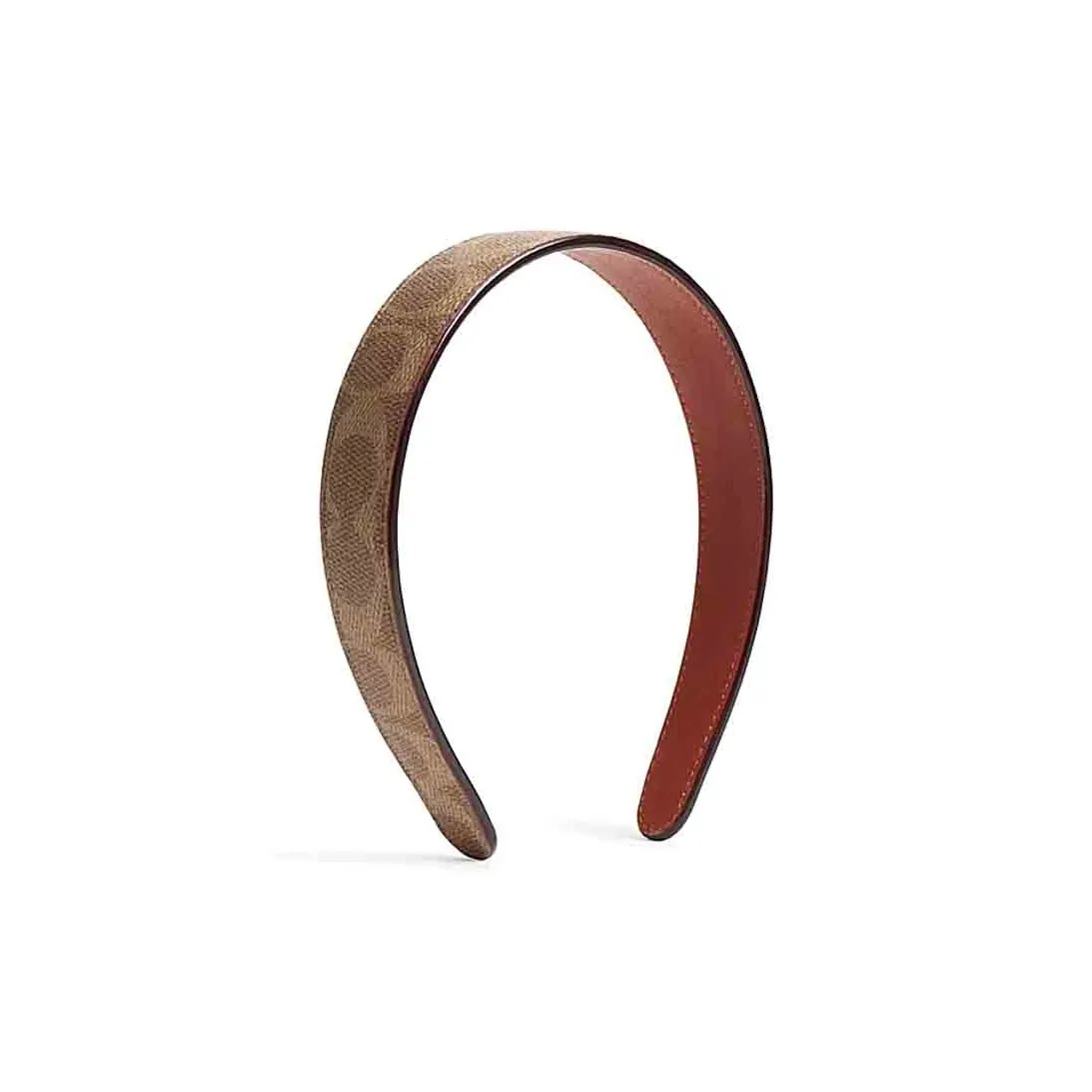 COACH Canvas Ободки для волос Женские Коричневый