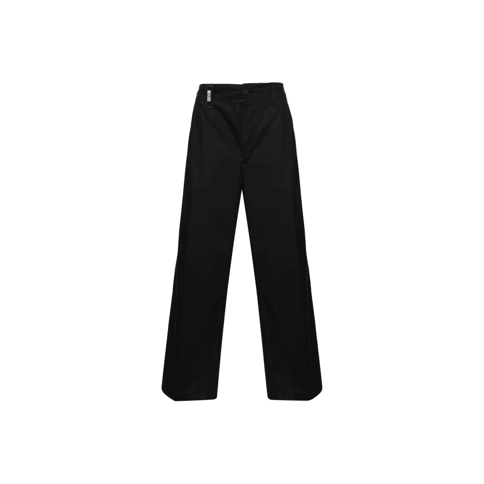 VERSACE JEANS Mid rise Wide leg Cropped Trousers