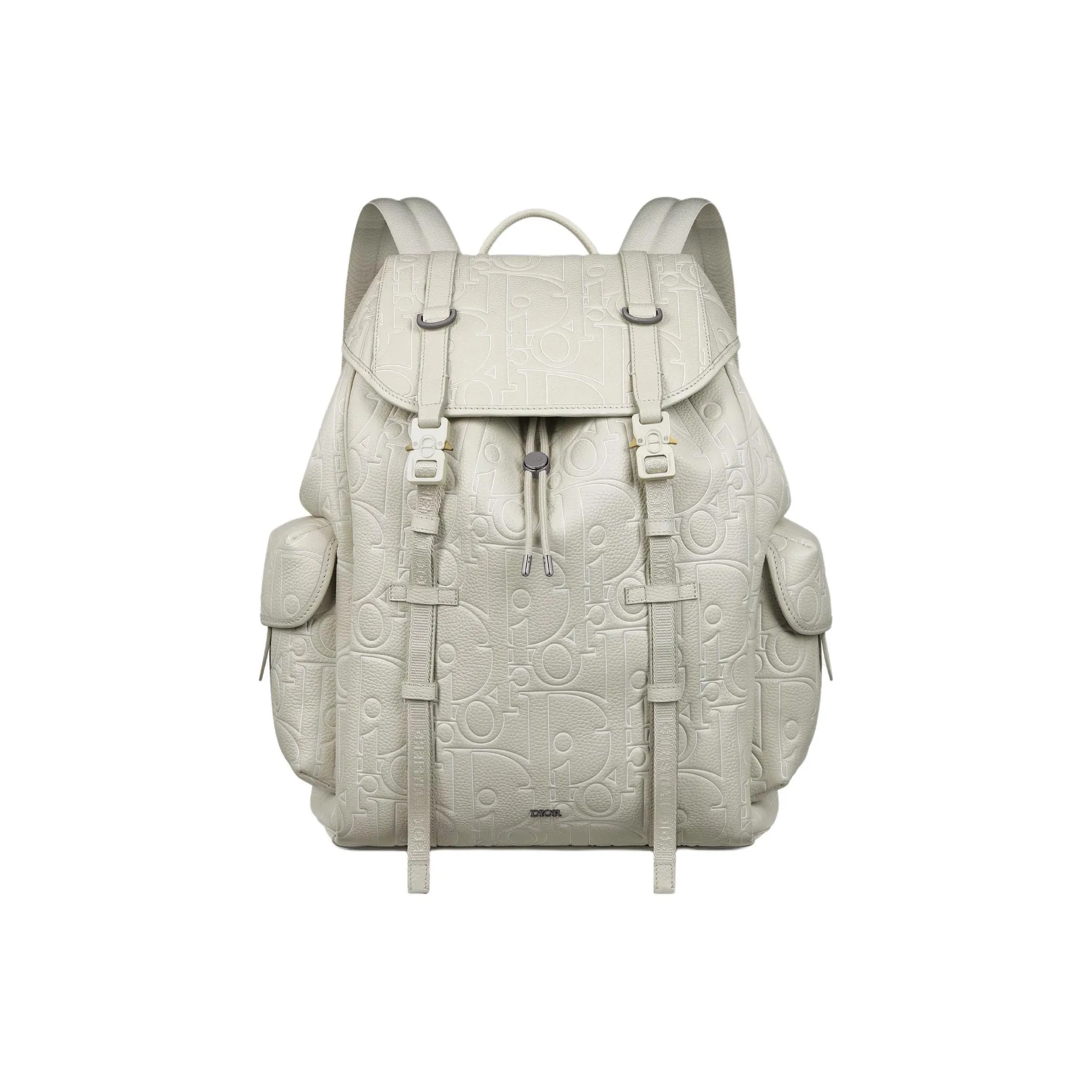 DIOR Hit The Road Grained Calfskin Backpack Women's Beige