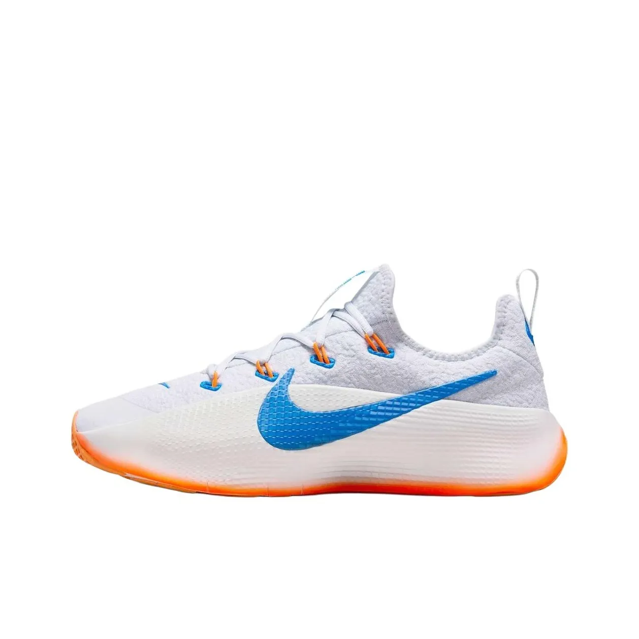 Nike LeBron TR 1 Slip-Resistant Abrasion-Resistant Low-Top Basketball Shoes Unisex White Blue Найк Леброн TR 1 Противоскользящие Устойчивые к Износу Низкие Баскетбольные Кроссовки Унисекс Белый Синий