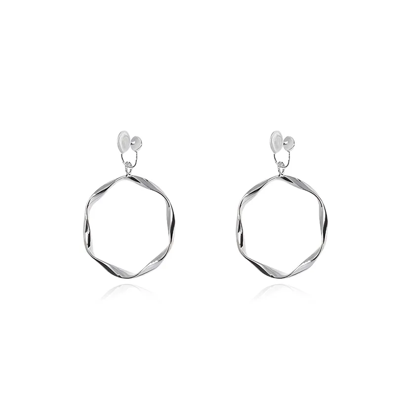 Inkopper Сплав Нижняя заколка On Серьги Женские