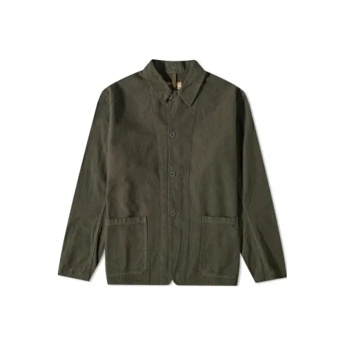 NIGEL CABOURN Зеленая Мужская Куртка