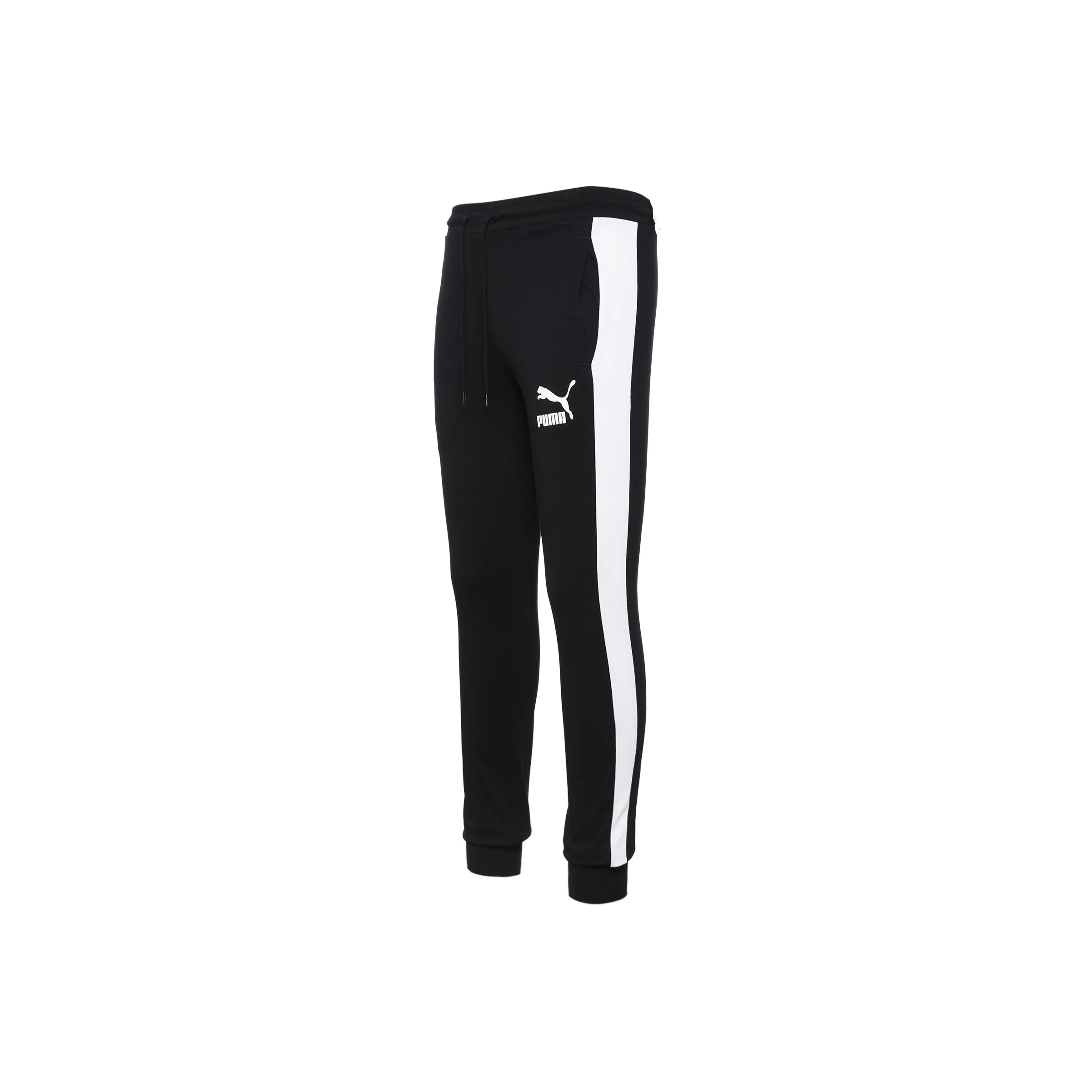 PUMA Back Big Knitted Sweatpants Men's Black