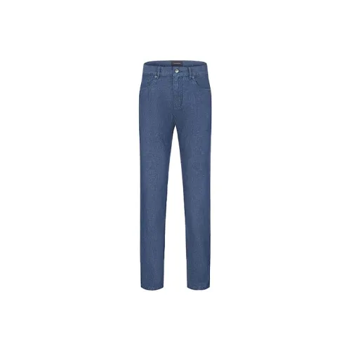 Ermenegildo Zegna Синие Мужские Джинсы