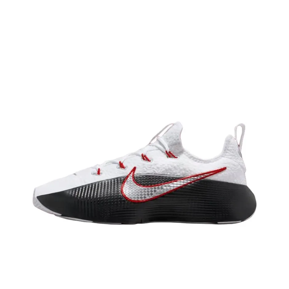 Nike LeBron TR 1 Slip-resistant Abrasion-resistant Low-top Basketball Shoes Men's White Black Найк Леброн TR 1 Противоскользящий Устойчивый к истиранию Низкий Топ Баскетбольные Кроссовки Мужские Белый Черный