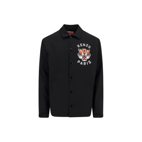 KENZO Черные Мужские Куртки