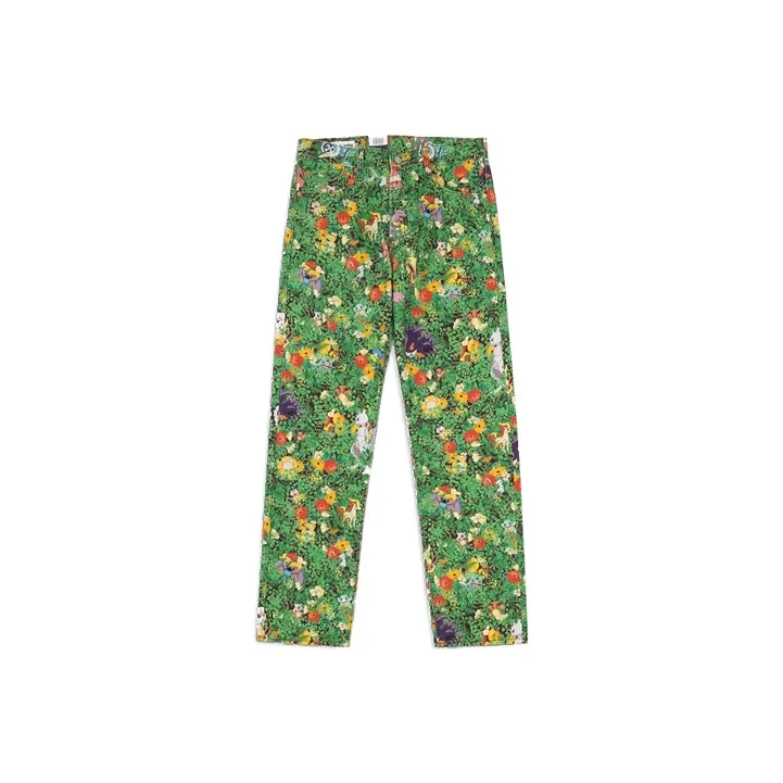 Levis Зеленые Мужские Джинсы