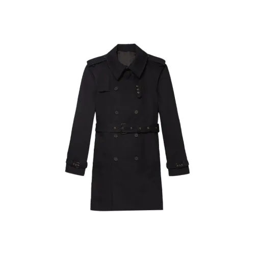 THE KOOPLES Черный Мужской Тренч