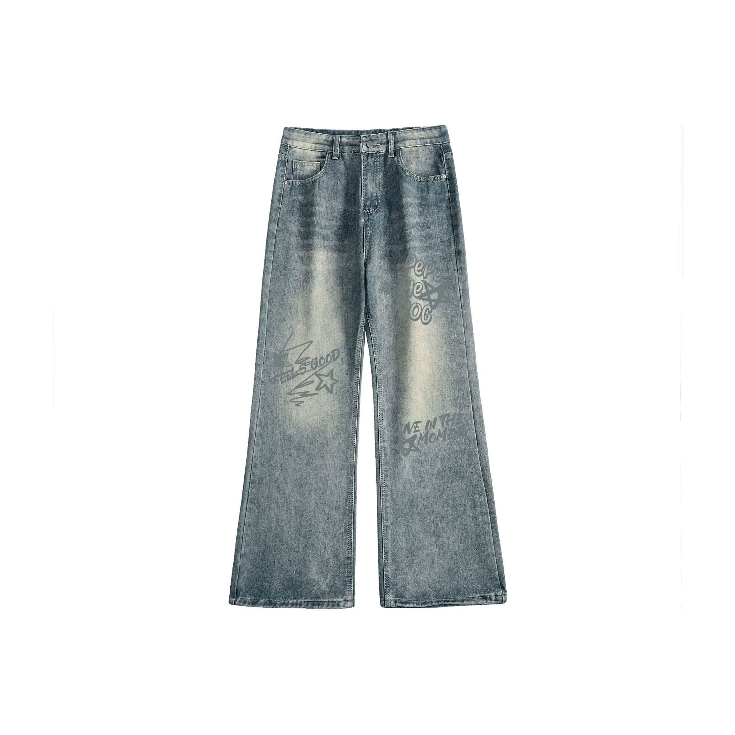 Pepe The Frog Jeans Unisex Vintage