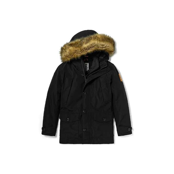 Timberland Parka Coats Men's Black