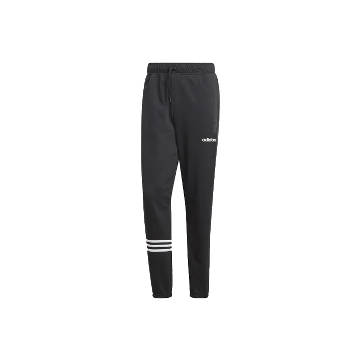 Adidas Knitted Sweatpants Men's Black