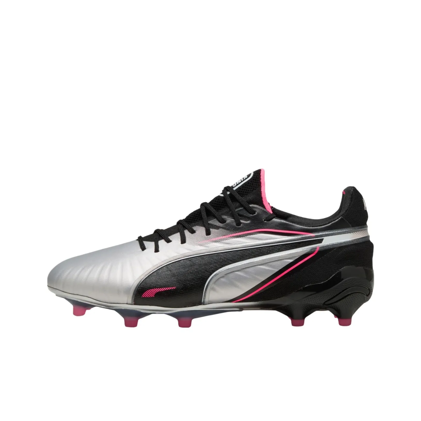 PUMA King Ultimate Аbrasion Resistant Футбольные бутсы Унисекс Серебристо-черные