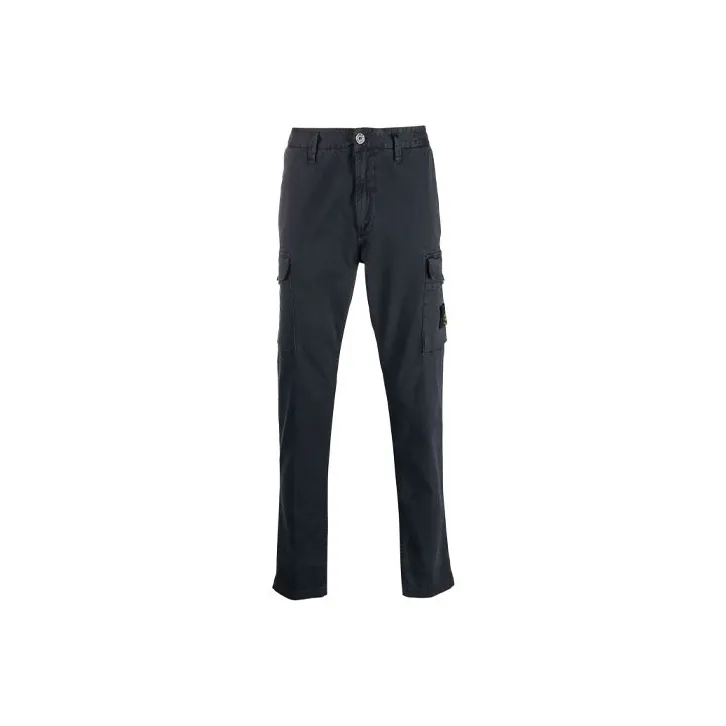 STONE ISLAND Cargo Pants Men's Dark Blue