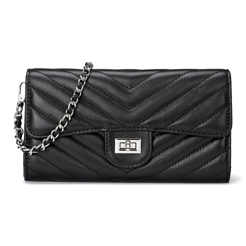 Roberta Di Camerino Sheepskin Сумка через плечо Женская Классическая Черная Мягкий Фиолетовый