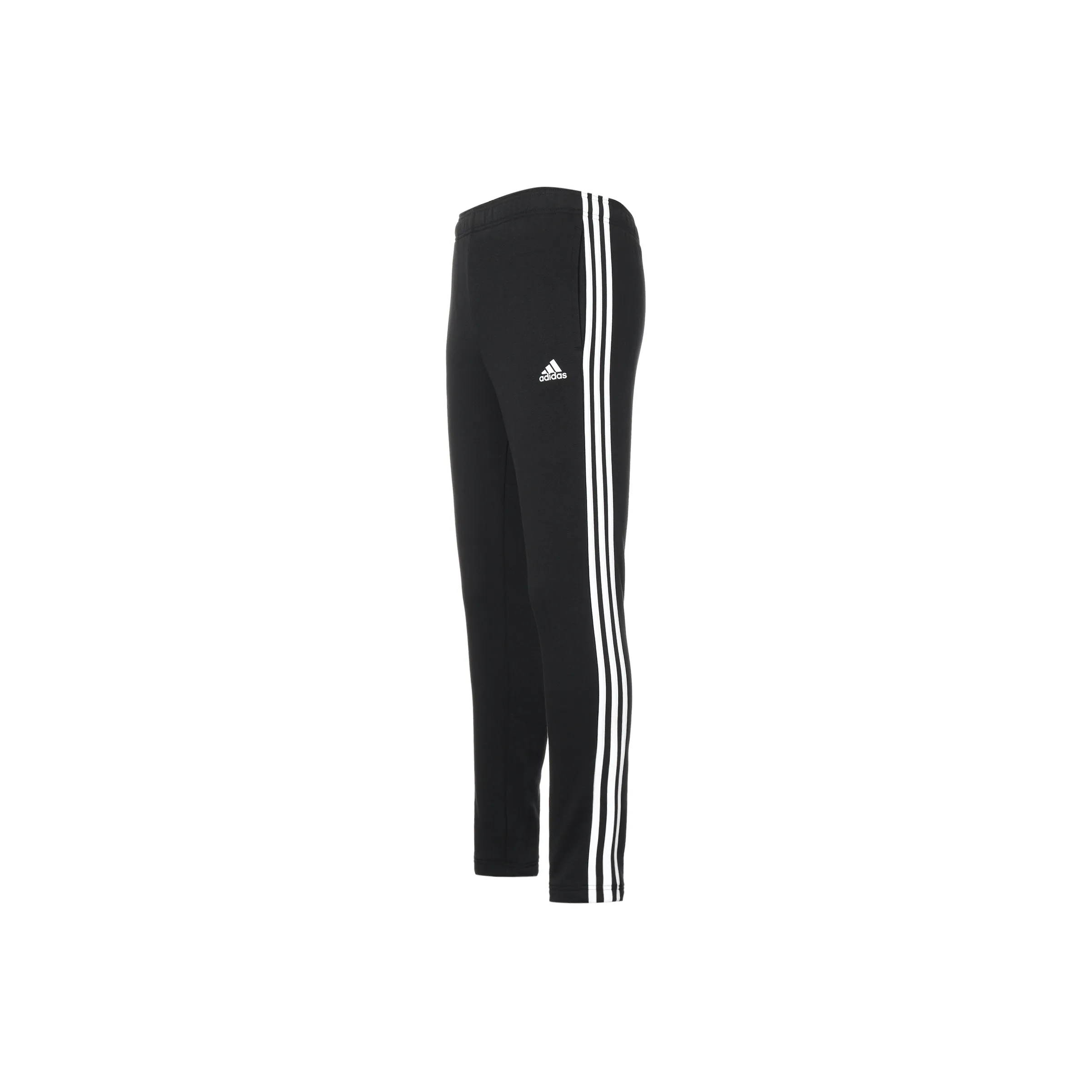 Adidas Essentials 3 Stripes Вязаные Тренировочные Штаны Мужские Черные