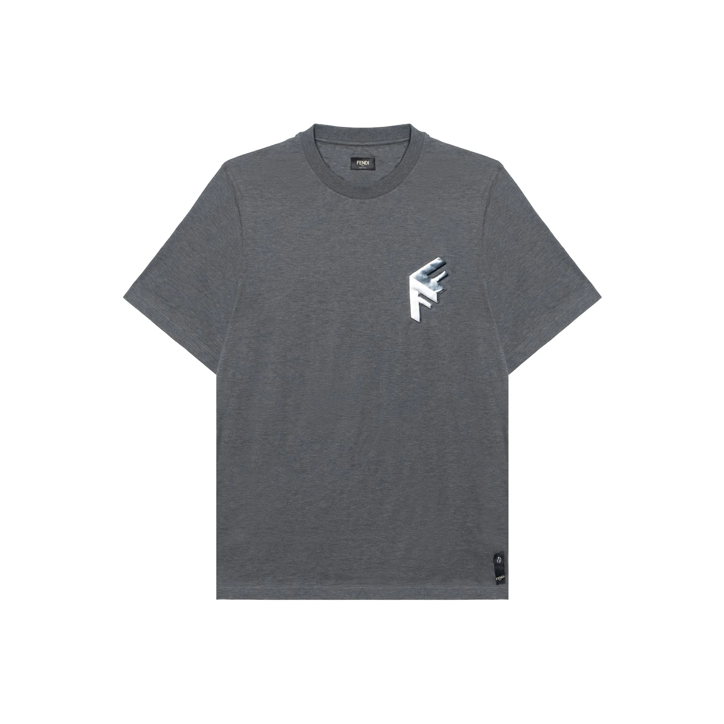 FENDI T Shirts Men's Gray
