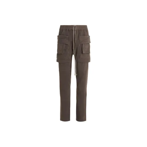 Rick Owens DRKSHDW Умбра Мужские брюки карго