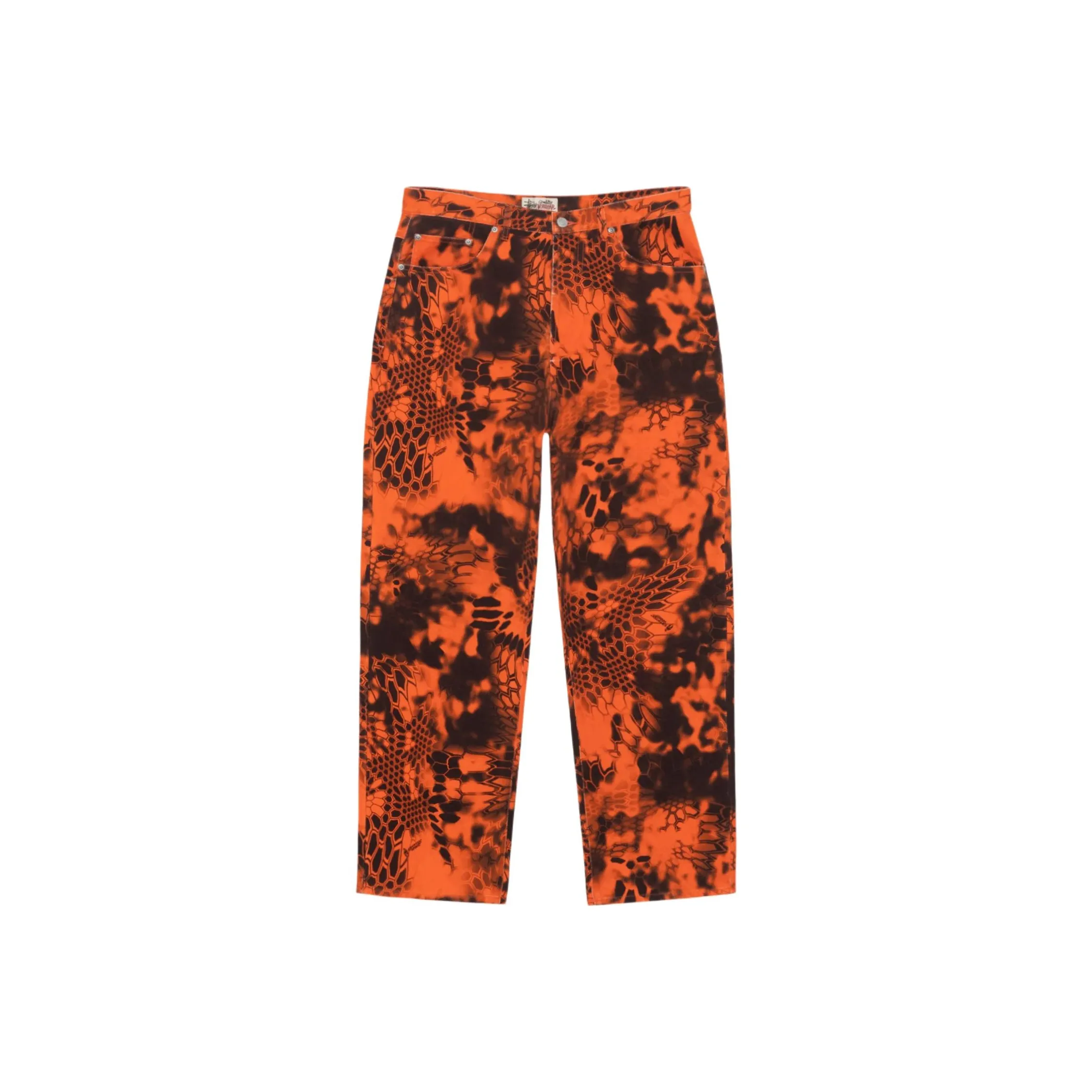 Stussy SS24 Big OL' Jean KRYPTEK CAMO Джинсы Унисекс