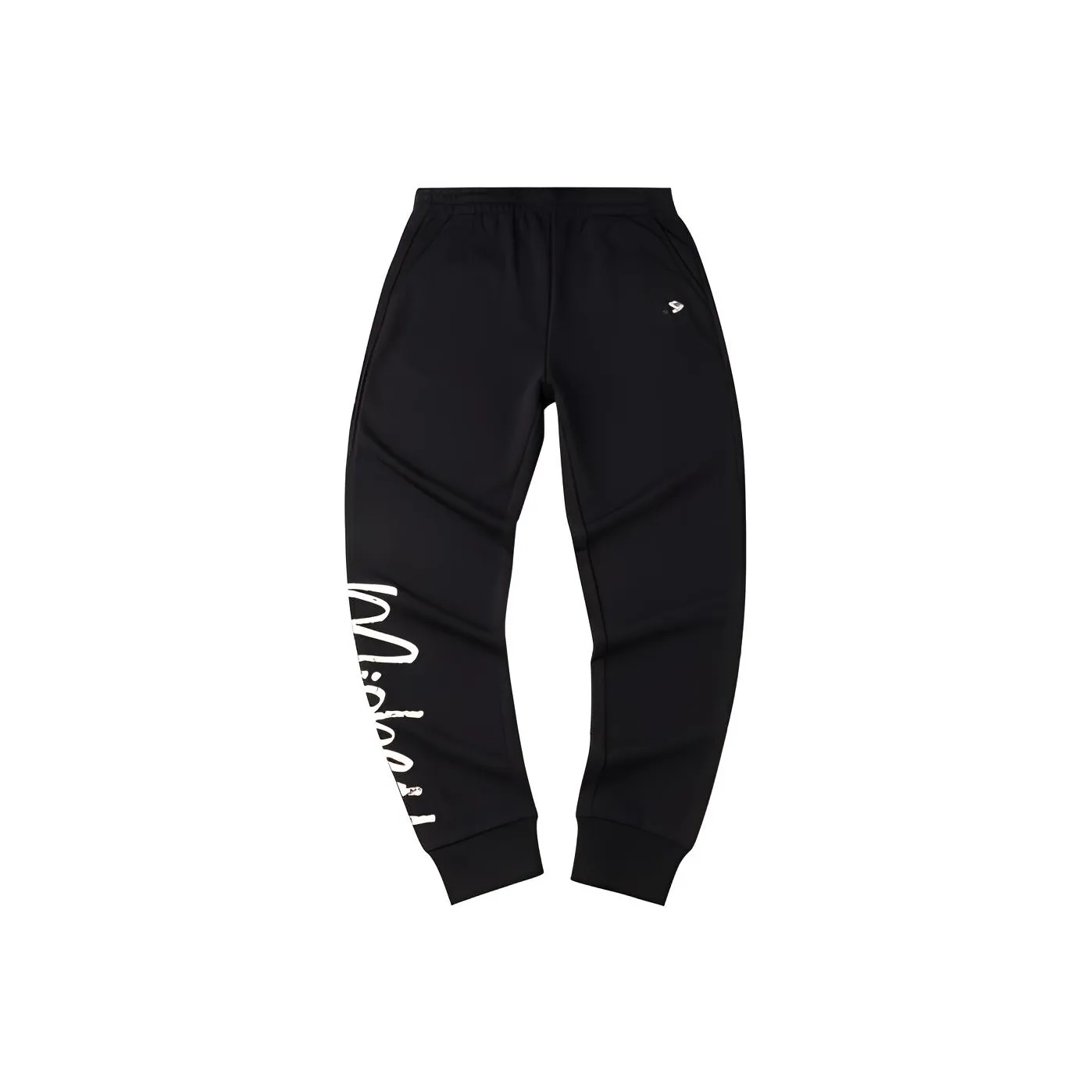 LINING Новый стандартный черный Женские вязаные тренировочные брюки