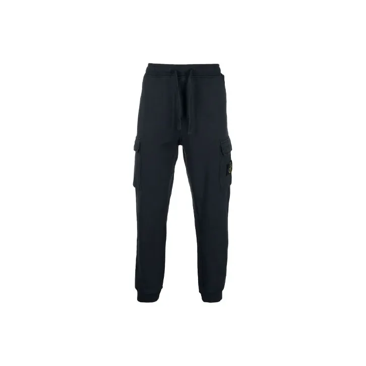 STONE ISLAND Cargo Pants Men's Navy Blue