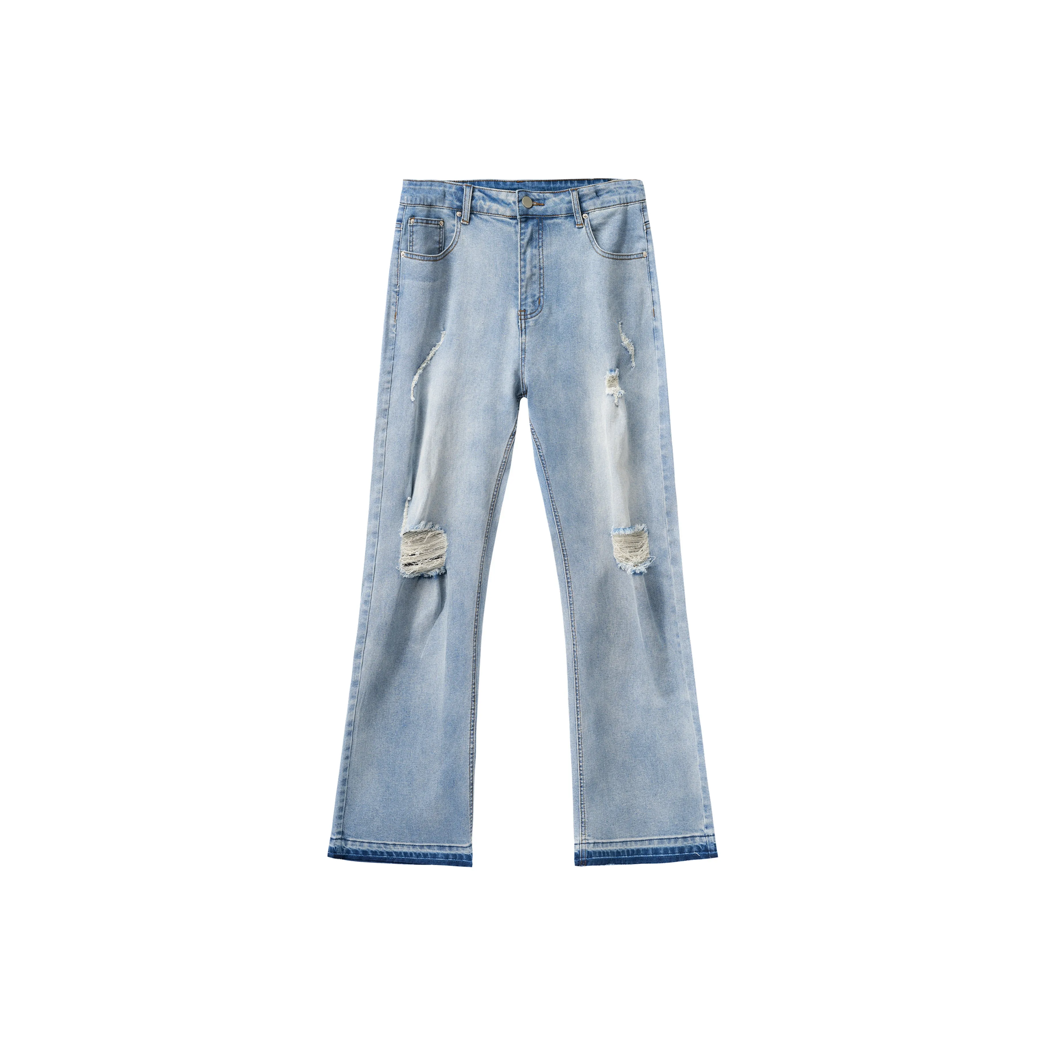 PILOTDRAGON Bootcut Jeans Unisex Blue