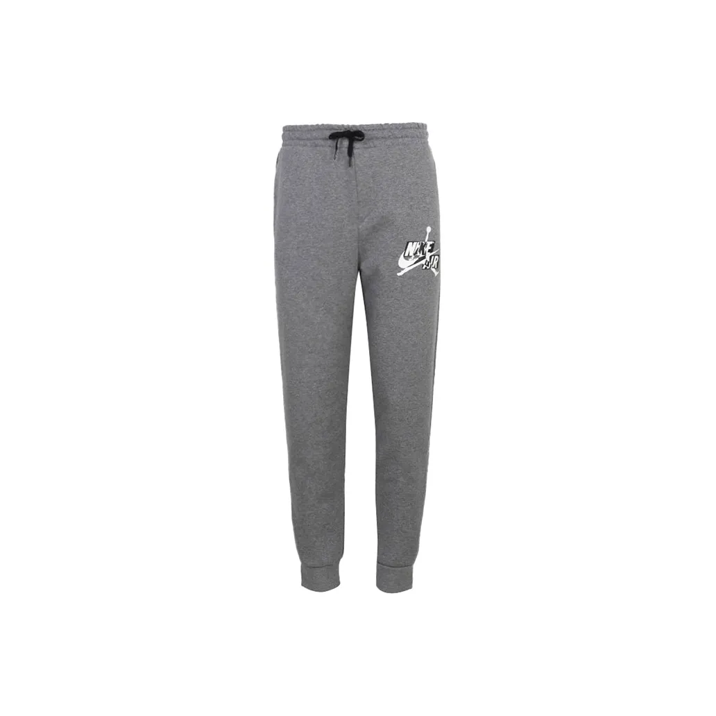 JORDAN Jumpman Knitted Sweatpants Men Carbon Gray