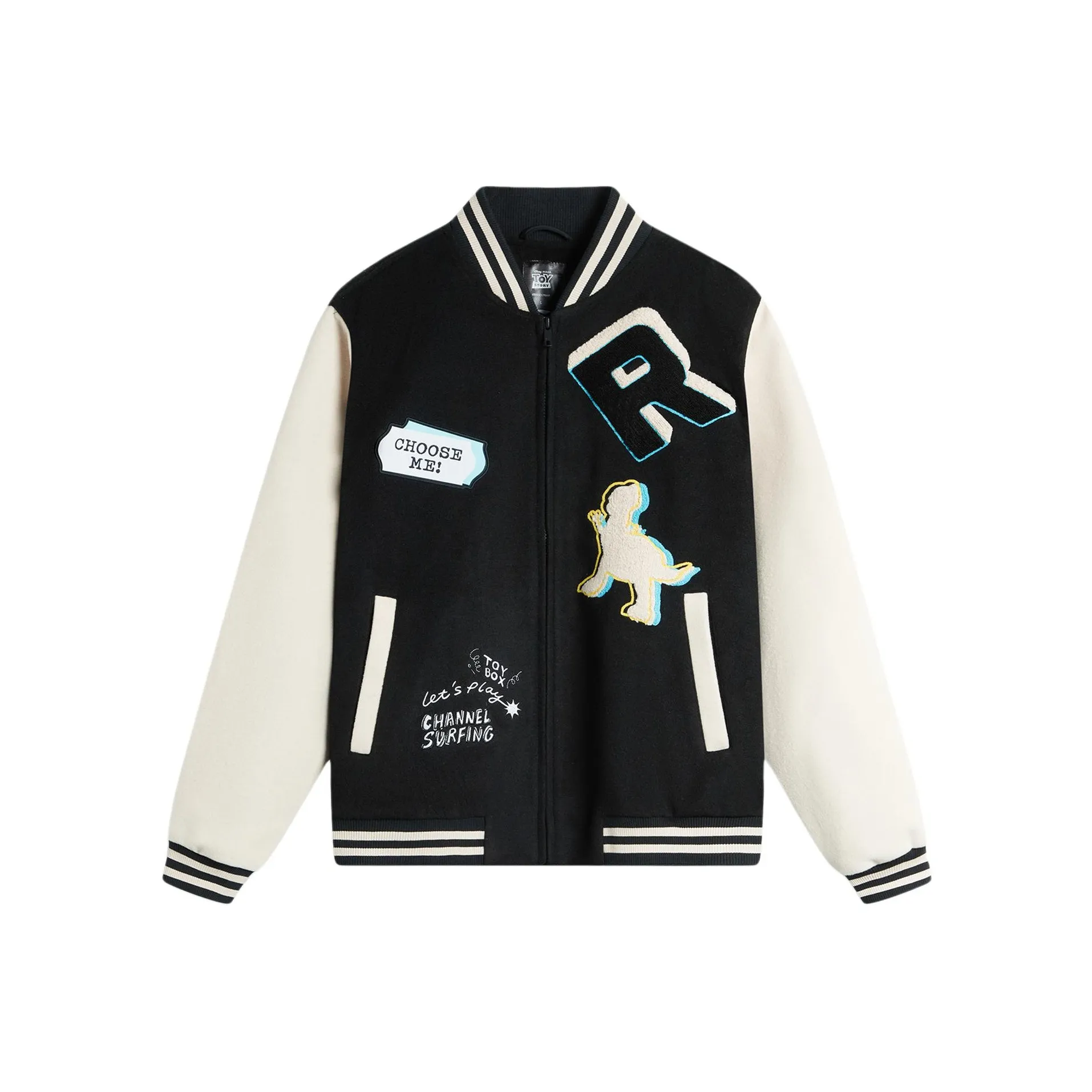 LiNing x Disney Jackets Coats Men's Black Rubble Gray