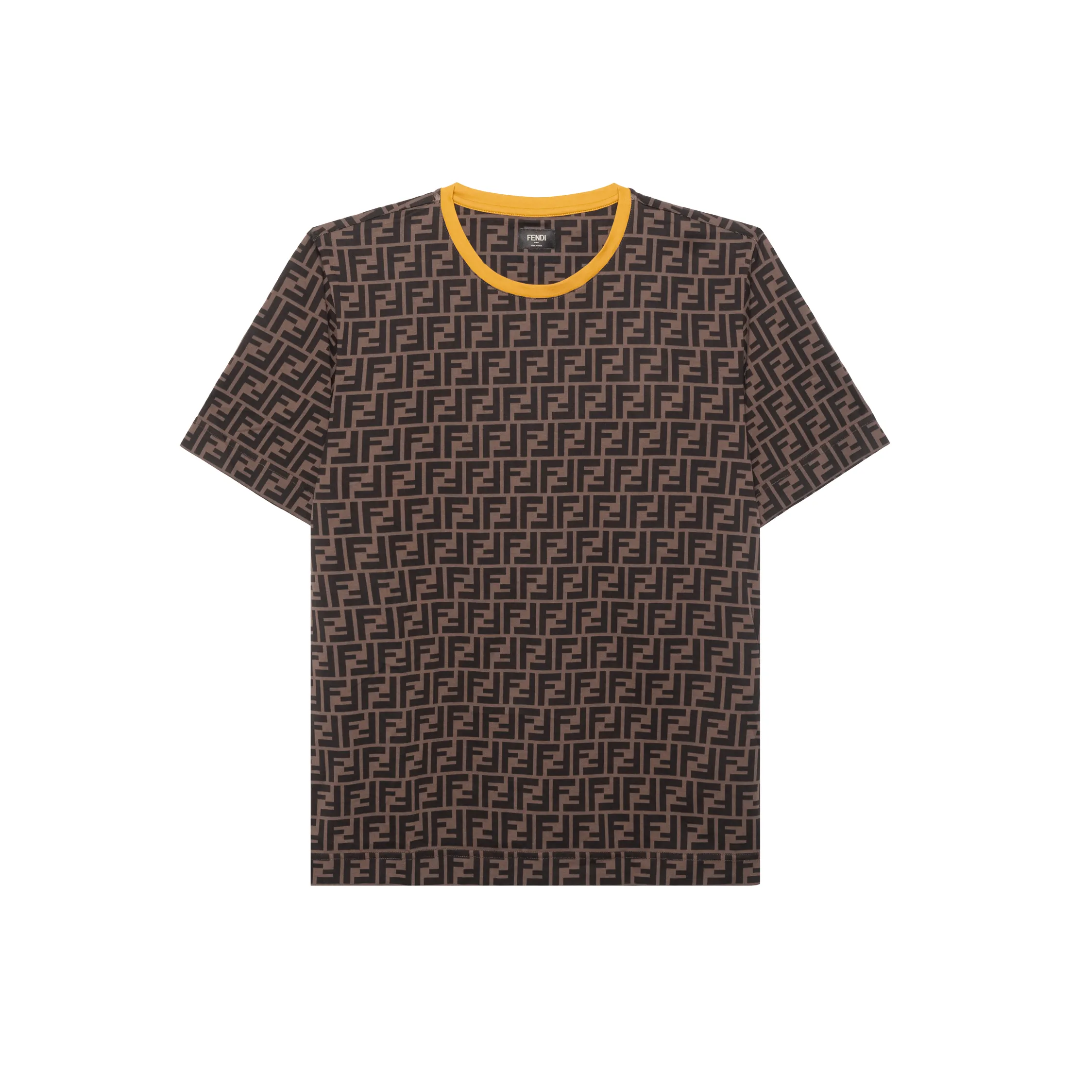 FENDI T Shirts Men's Brown