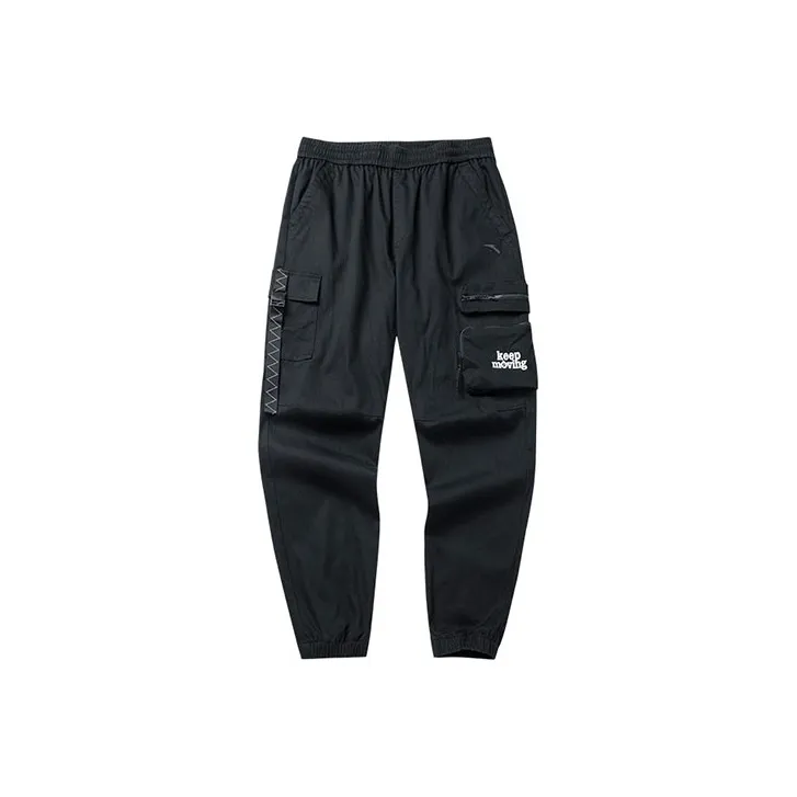 Anta Bastard Casual Pants Men's Black