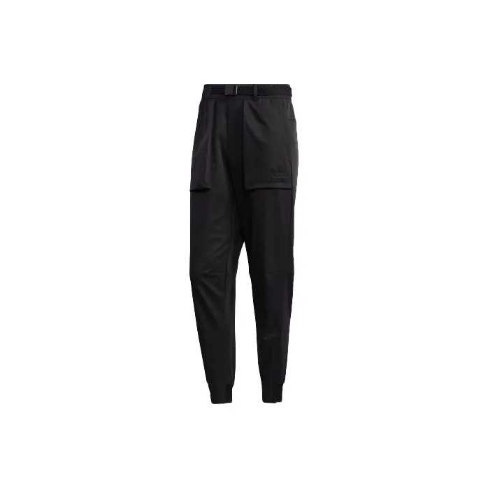 Adidas Originals Tech Pant Printed Knitted Sweatpants Men's Black