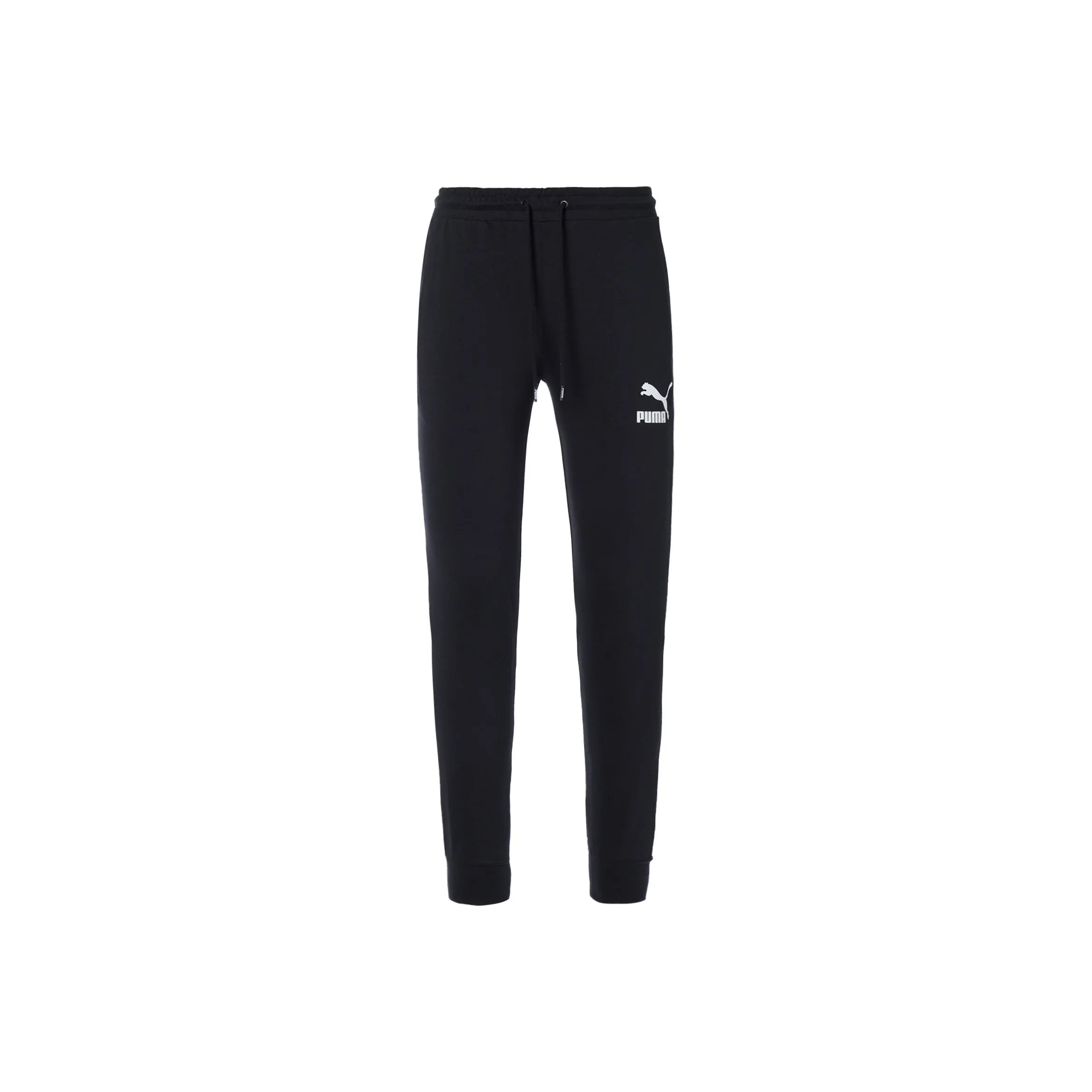 PUMA Knitted Sweatpants Men's Black
