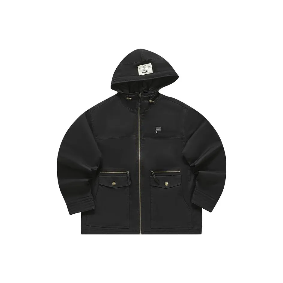 FILA FUSION Puffer Jacket Men's Jet Black