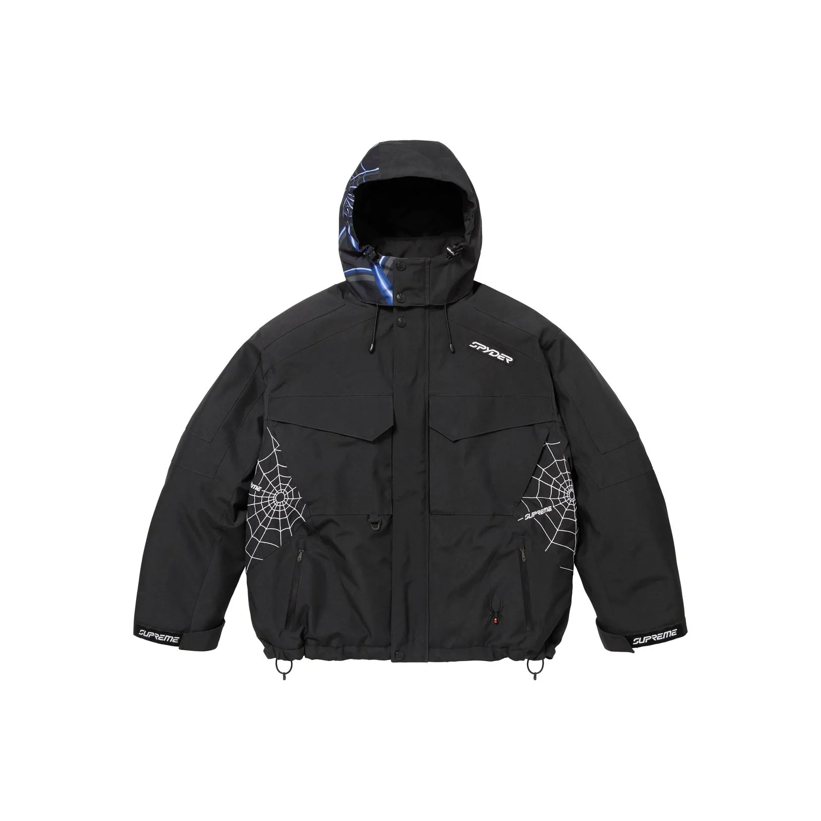 Levis Skateboarding Hoodie à étiquette logo noire Rouge coquelicot