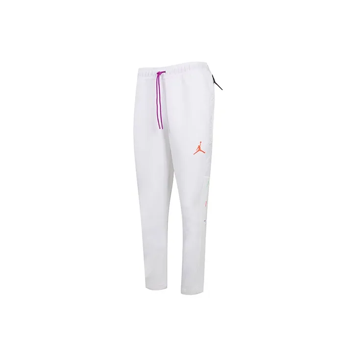 Jordan Knitted Sweatpants Men's White