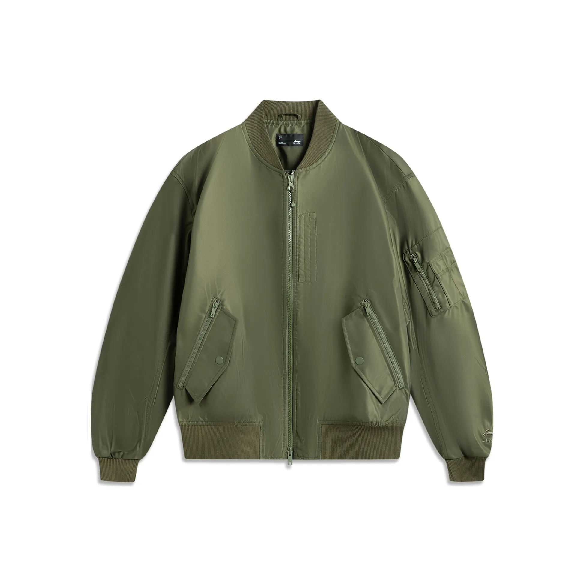 LINING Sports Life Collection Куртки Пальто Унисекс Виноградный Лист Зеленый