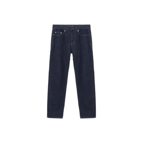 SAINT LAURENT Deep Stonewashed Мужские Джинсы
