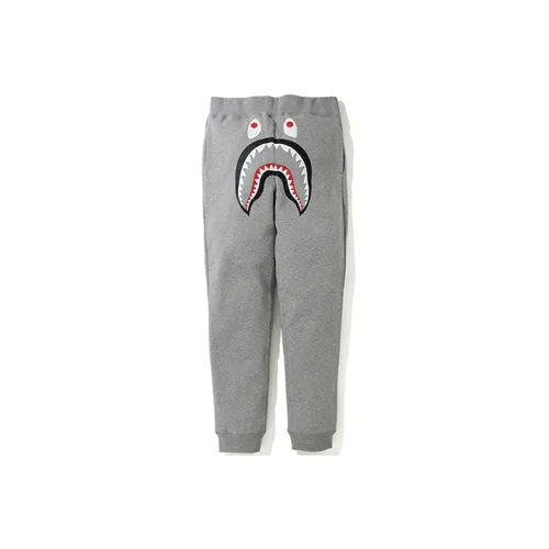 A BATHING APE Shark Series Мужские Вязаные Тренировочные Брюки