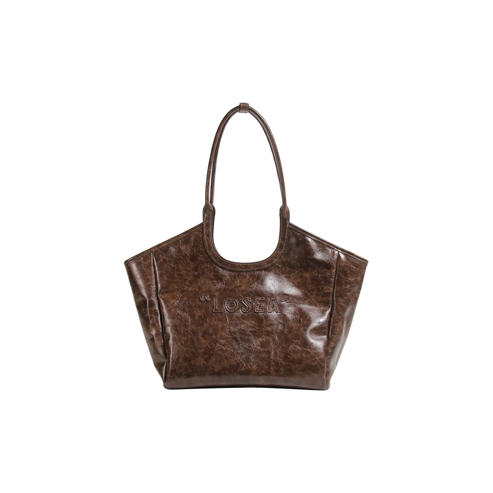 LOSEA ПУ (полиуретан) Сумка через плечо Женская Кофейного цвета