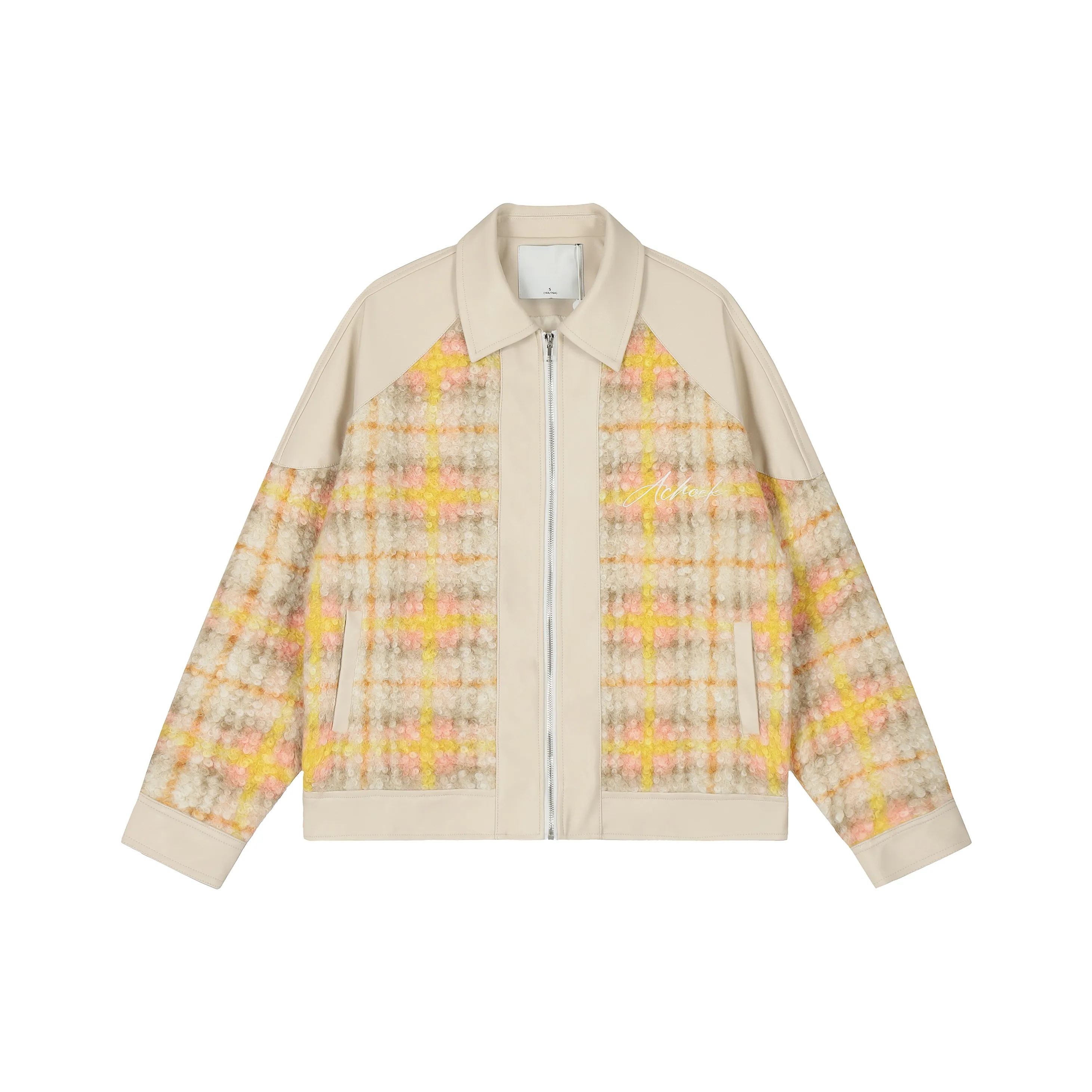 A Chock Jackets & Coats Unisex Cream Apricot