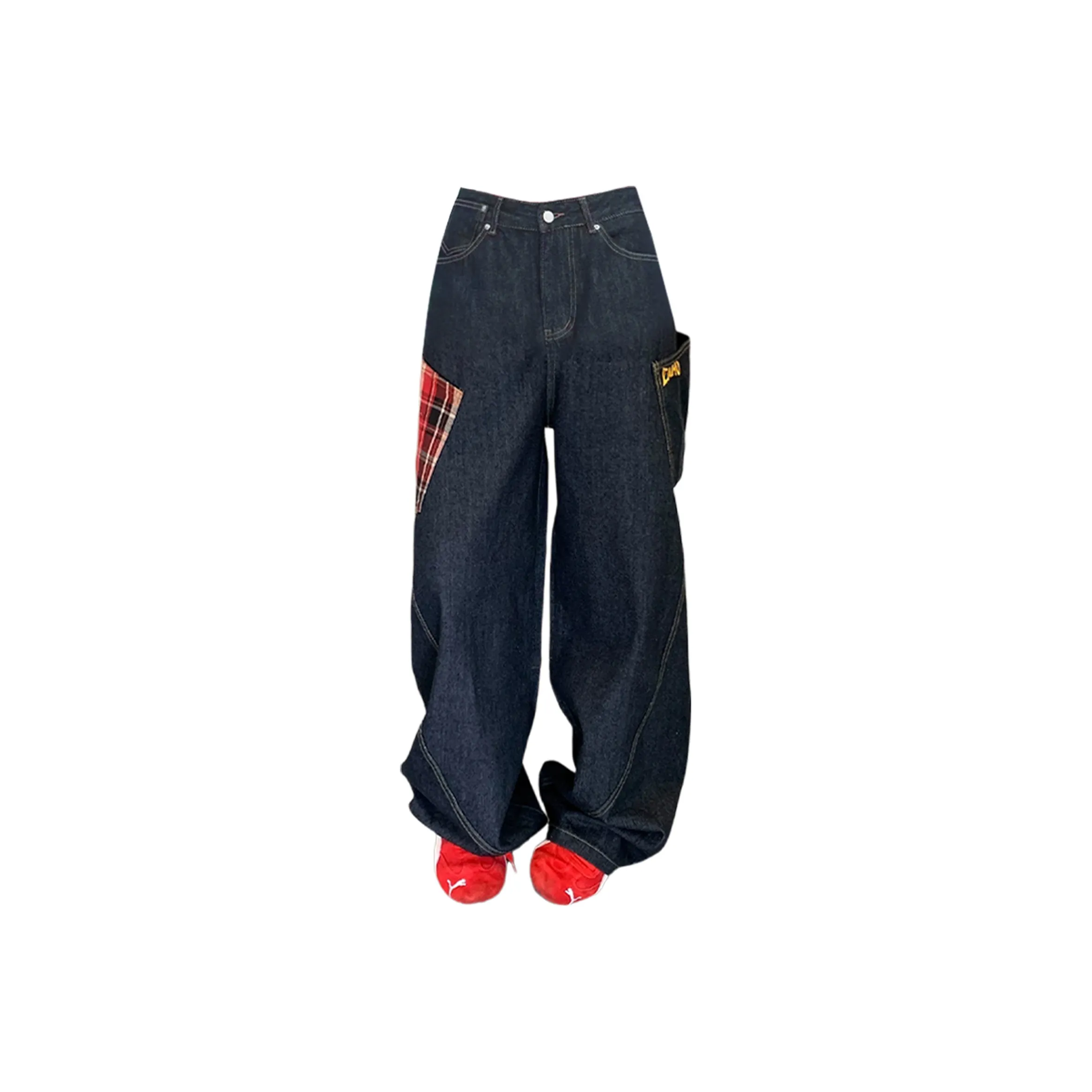 Pirkadat Синие Унисекс Джинсы