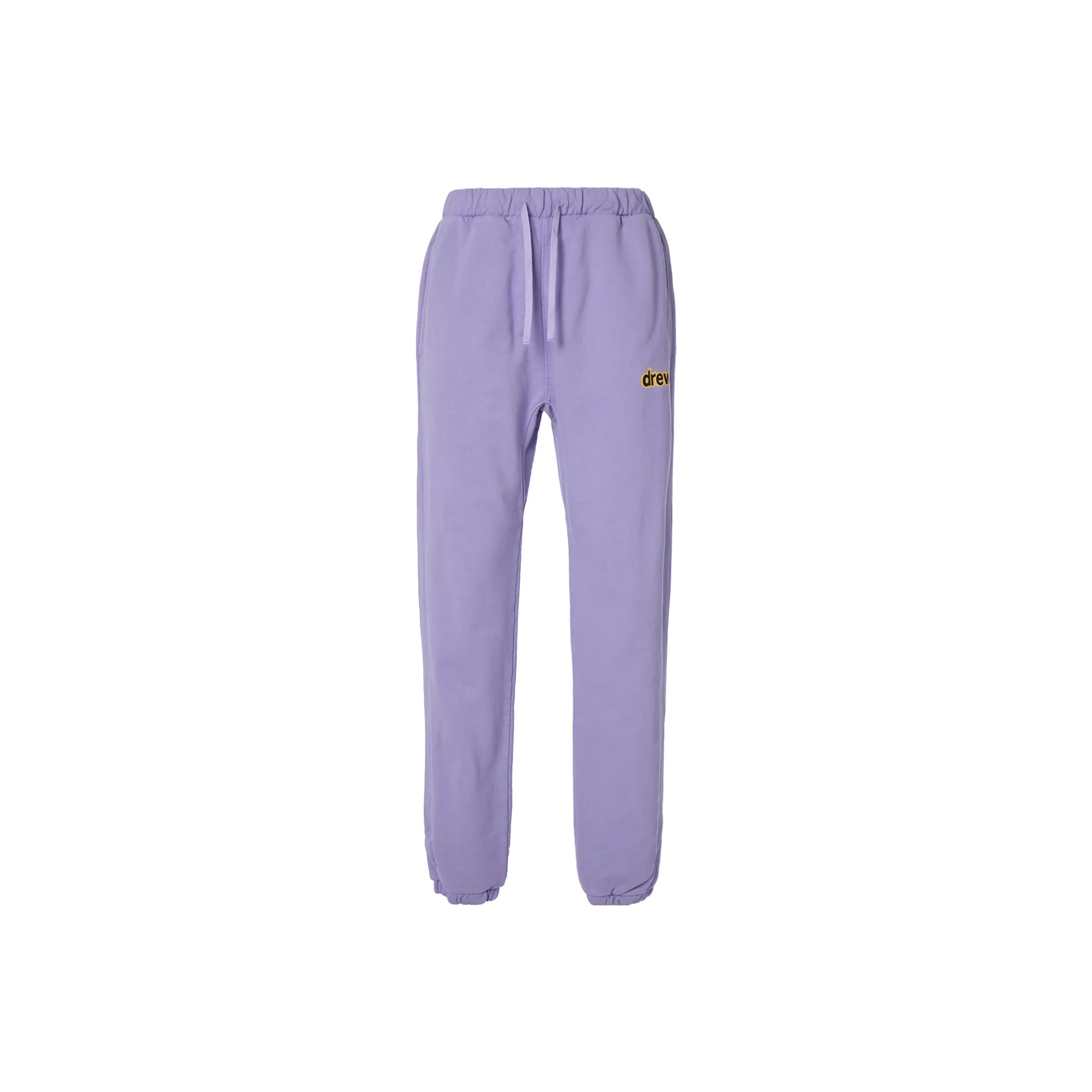 Drew House Letter Logo Series Knitted Sweatpants Unisex Purple