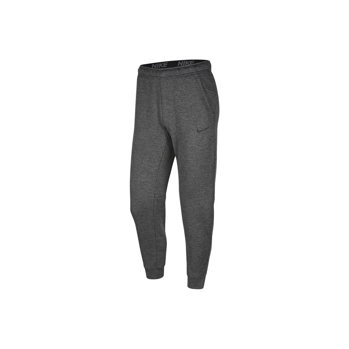 Nike Тон угольно-черные мужские вязаные тренировочные брюки