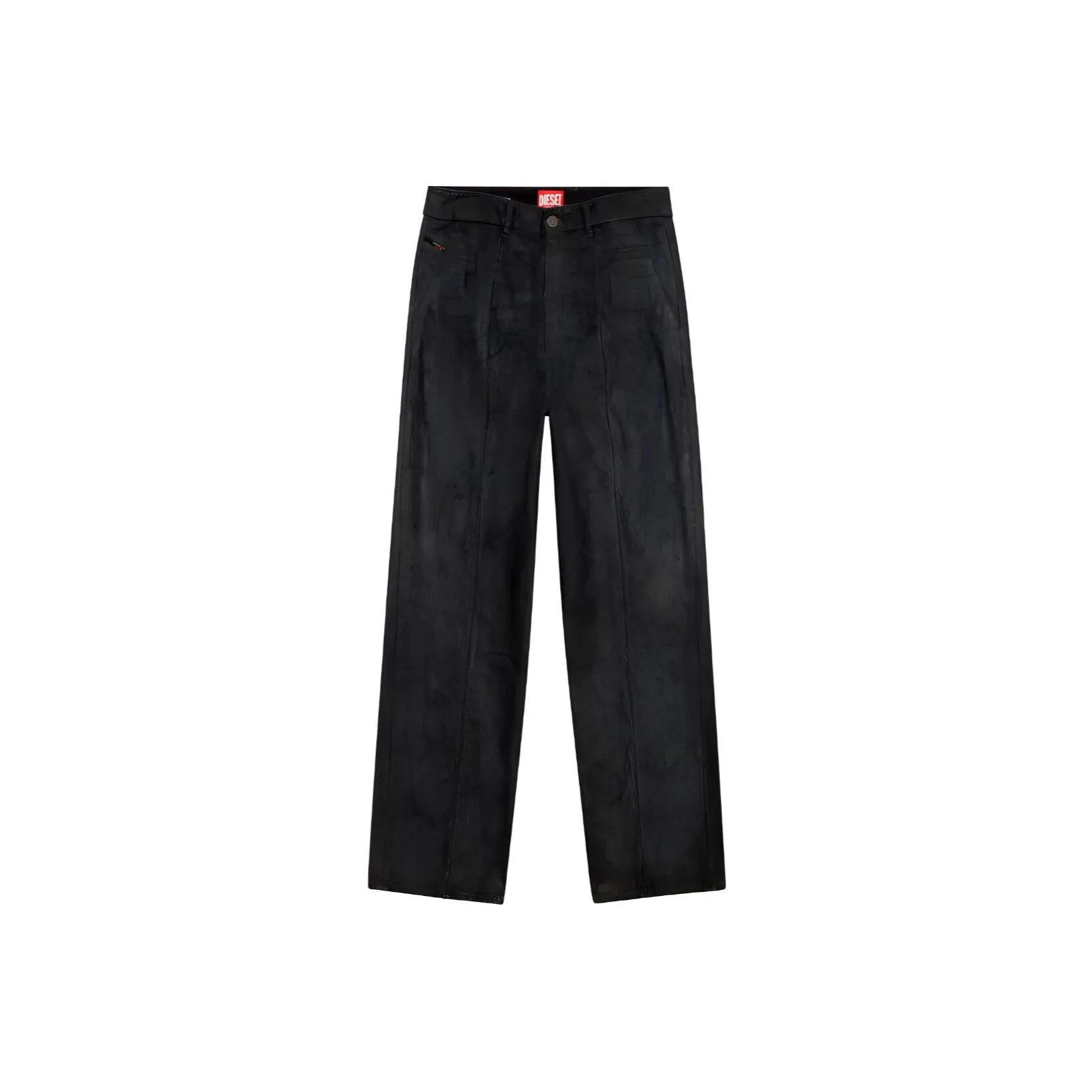 DIESEL D Chino Work Coated Low Rise Jeans