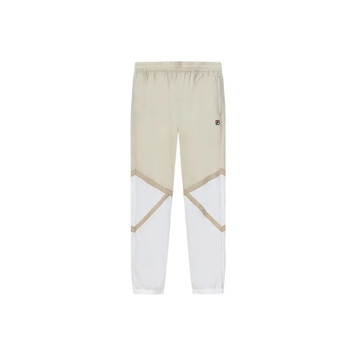 FILA Athletics Knitted Sweatpants Men's Comfortable Gray