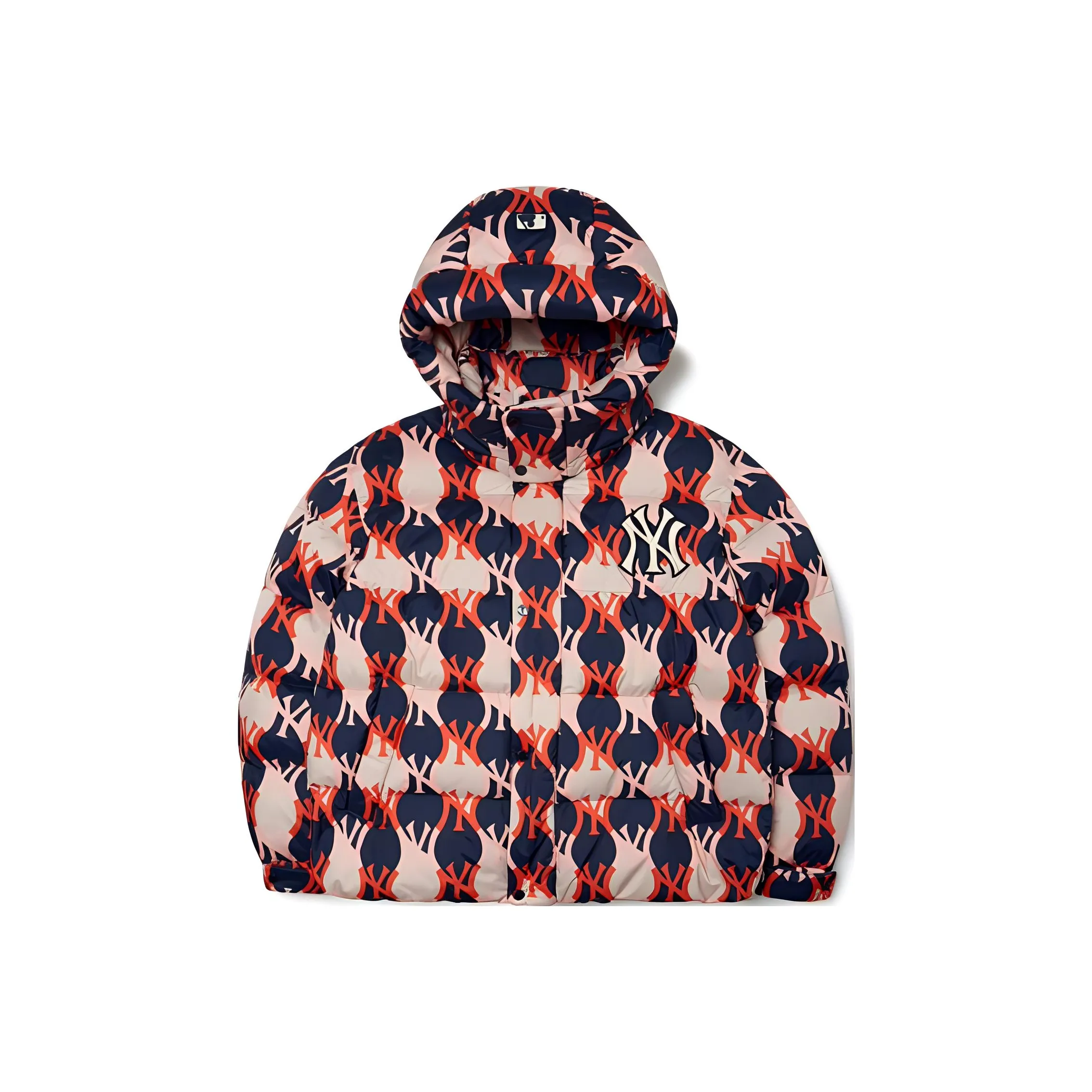 MLB Base Logo New York Yankees Down Jacket Unisex Red