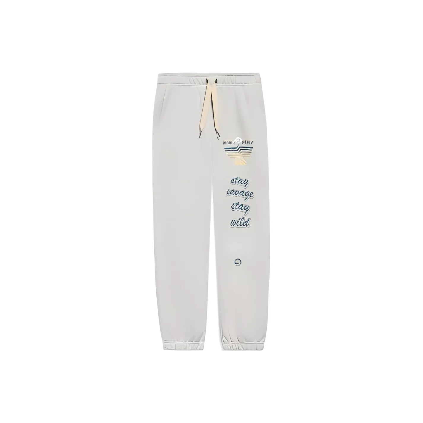 LINING Badfive Knitted Sweatpants Men's Bellflower Gray