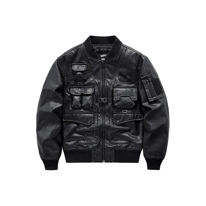 VIP Leather Jackets Men's Black