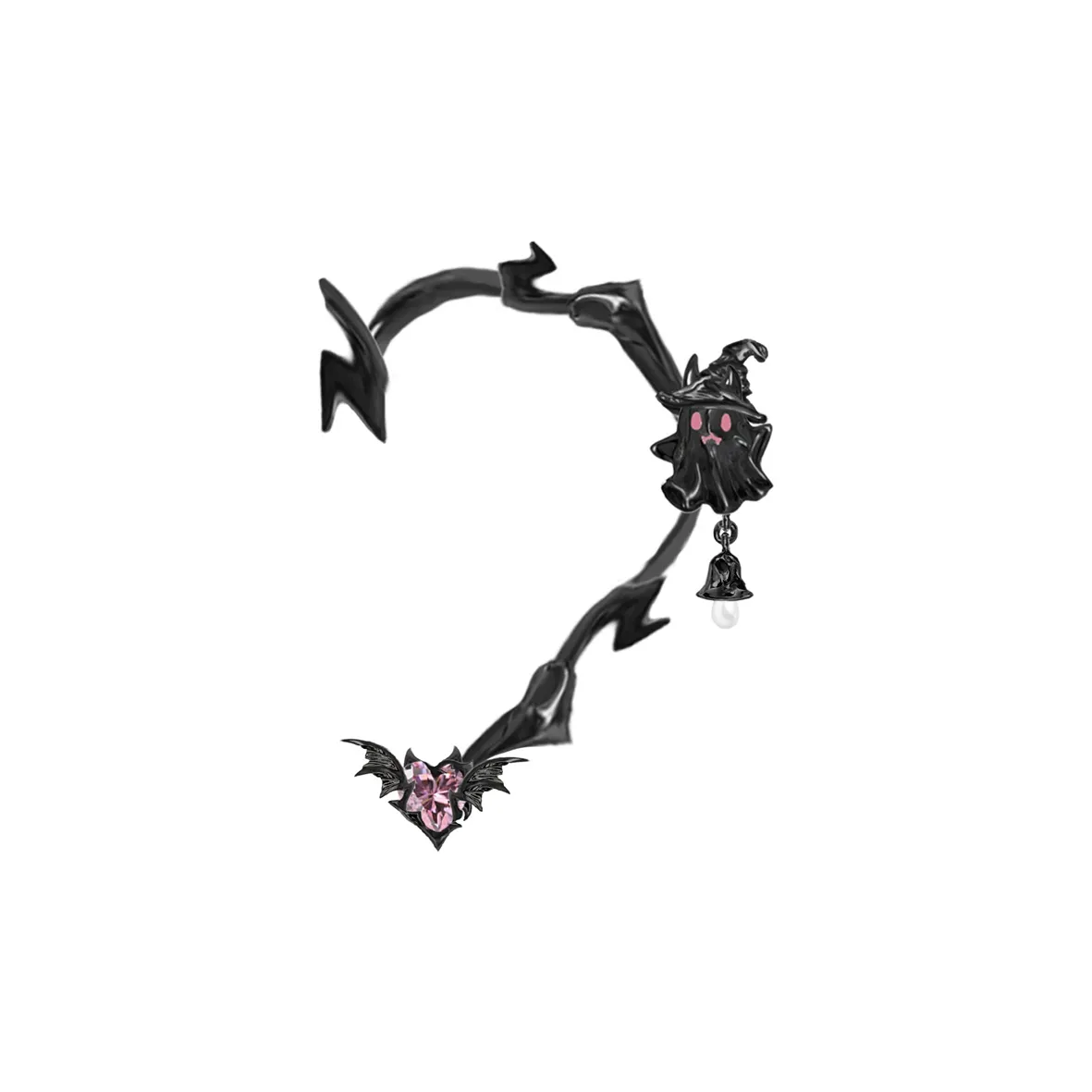 masw Медный сплав Нижняя заколка Серьги On Женские